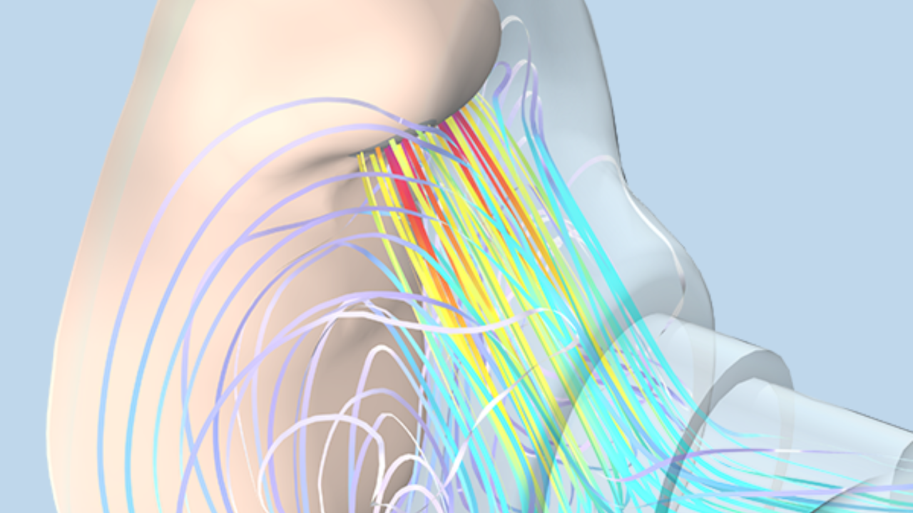 Mass and heat transport in an oxygen mask